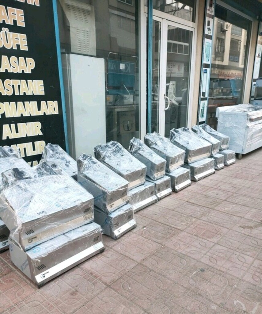 sanayi tipi endüstriyel ocak fritöz kuzineli fırın pleyt ızgara tost - 10