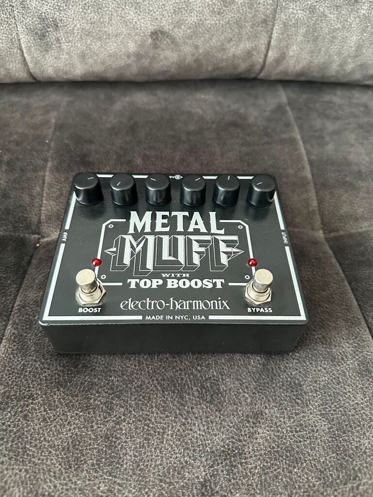 Electro Harmonix Metal Muff Top Boost Distortion Pedalı - 2