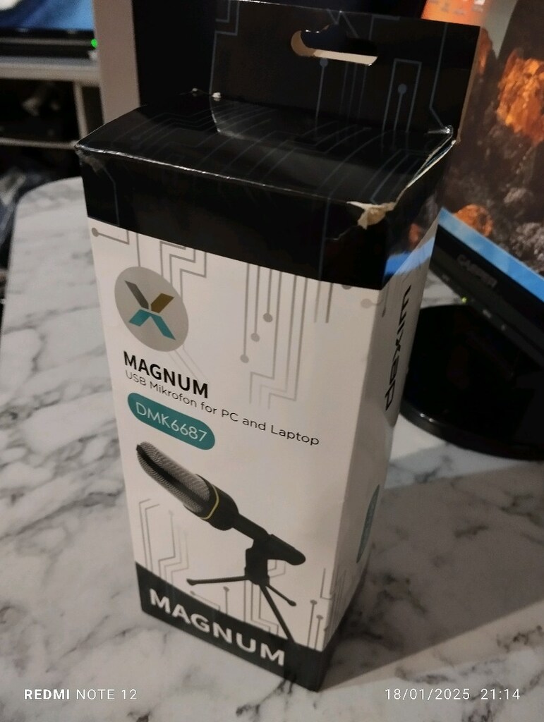 dexim magnum usb mikrofon laptop pc için - 2