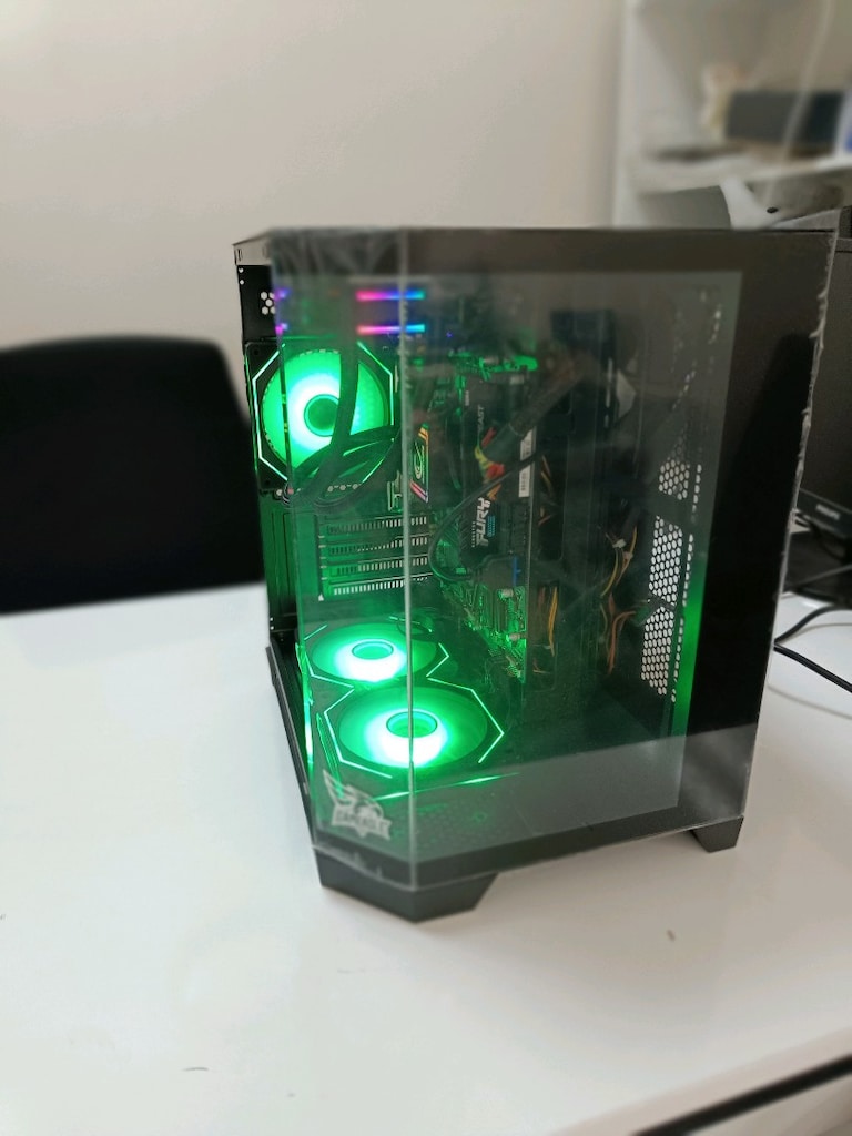 INTEL İ7 12700K 32 GB DDR4 SİYAH AKVARYUM KASA - 9