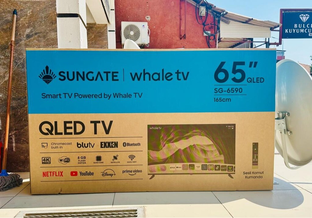 KANPANYA-SUNGATE 165 EKRAN 4K ANDROİD LED TV-SIFIR - 4
