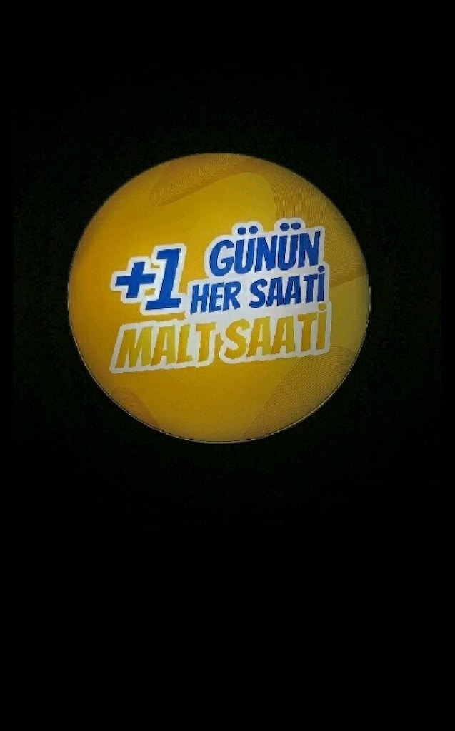 EFES MALT +1 IŞIKLI LED DUVAR TABELASI (Kusursuz/Sorunsuz) - 4