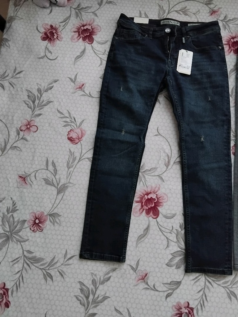 sıfır 32 beden kot pantolon - 7