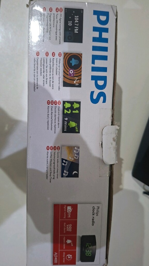 Philips dijital saat - 8