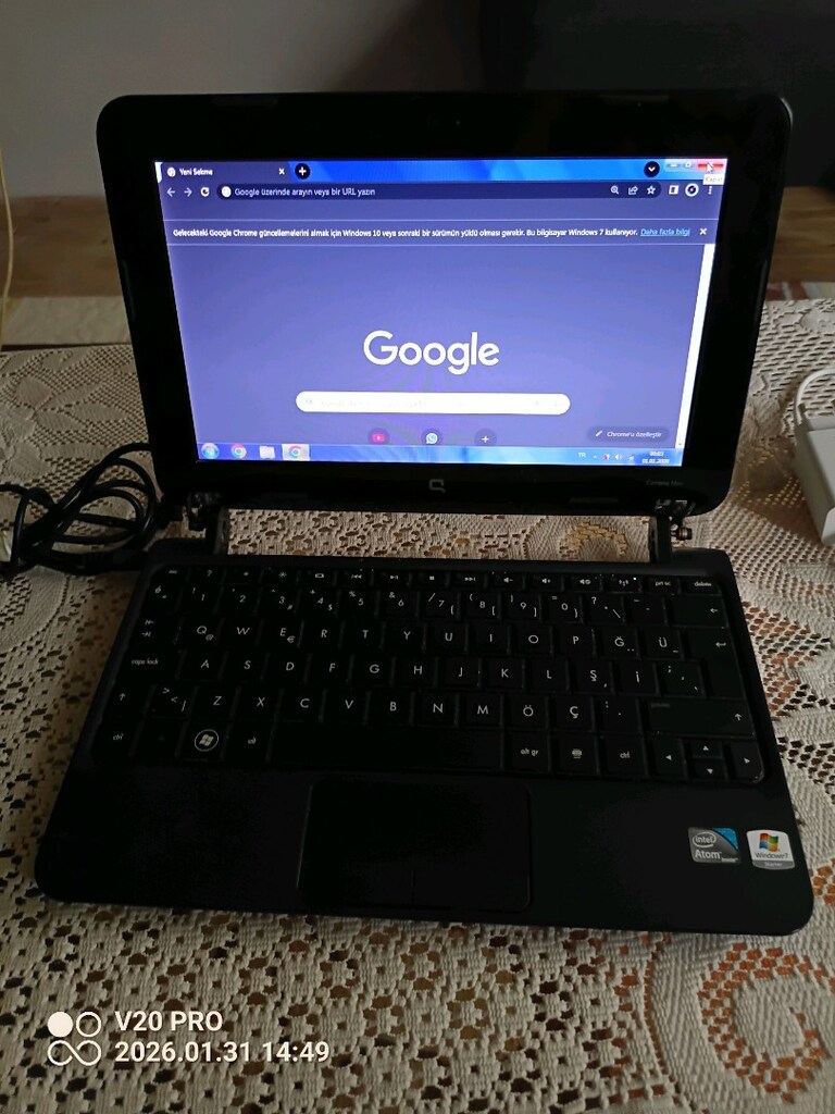 HP Compaq notbuk - 8