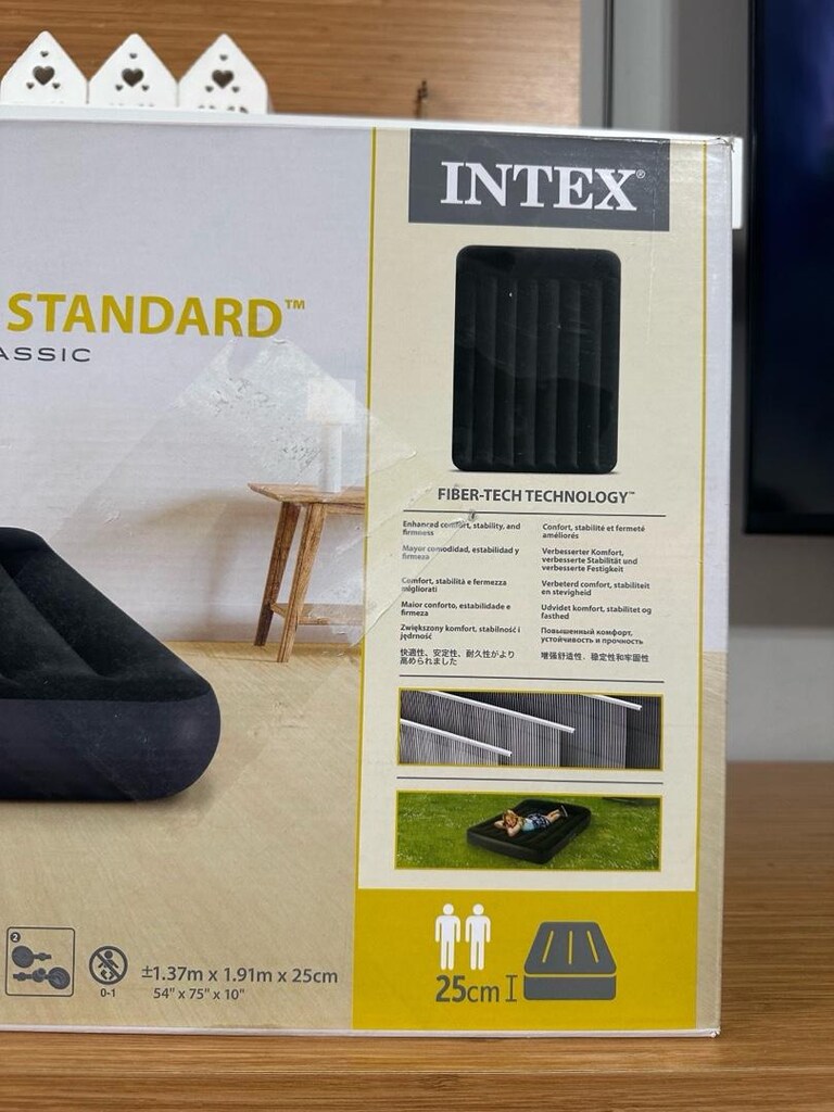 Intex Çift Kişilik Şişme Yatak Sıfırdır - 2