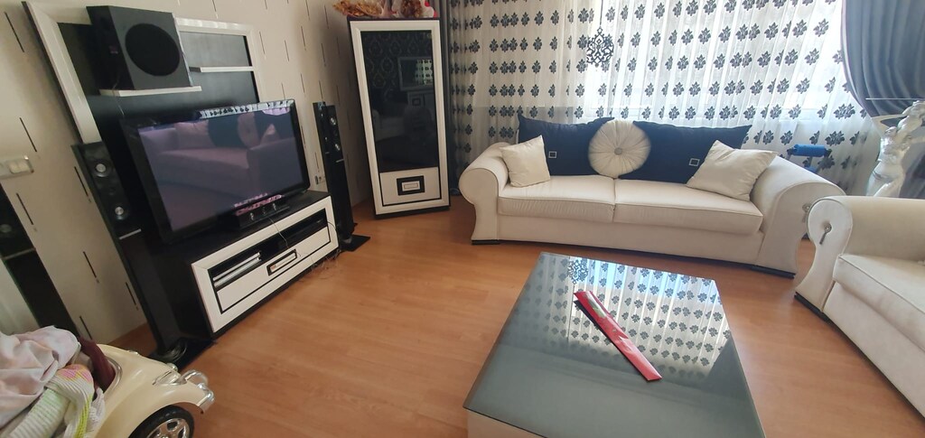 Komple Siyah Beyaz Salon Takımı +Gizli Bölmeli 10 KİŞİLİK Yemek Masası - 2