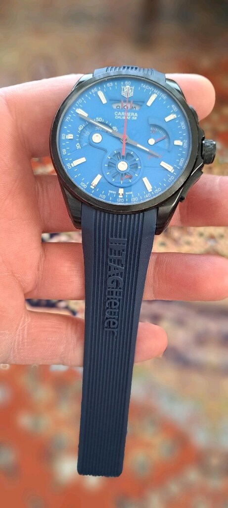 sıfır TAGHEUER CARRERA pilli kronografli saat - 3