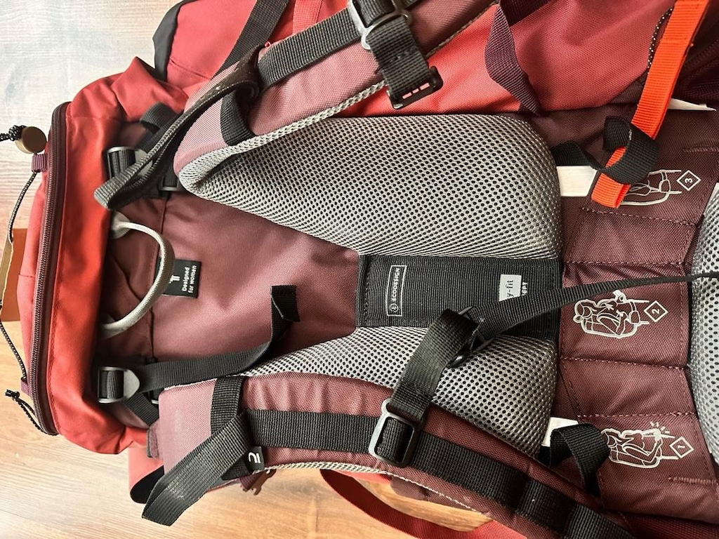 FORCLAZ MT100 Easyfit 50L Trekking ve Kamp Sırt Çantası (SIFIR) - 4