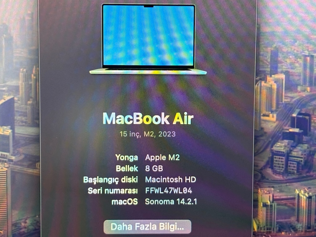 MacBook Air M2 15 İnç %97 PİL SAĞLIĞI - 3