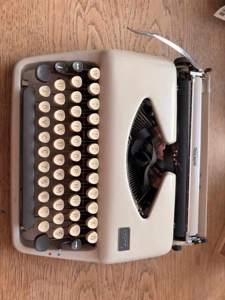 Vintage Daktilo Triumph Tippa - 6
