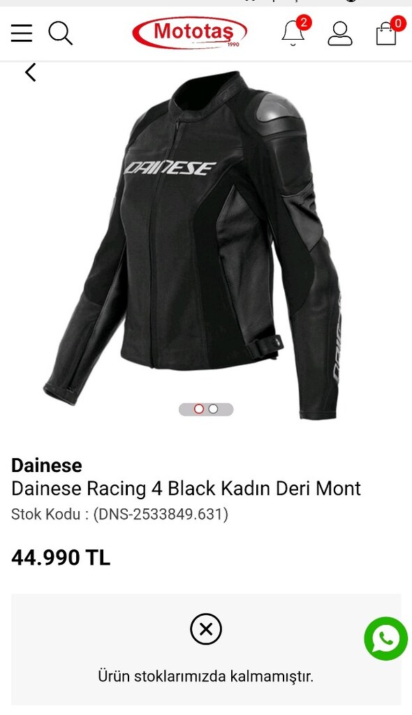 Dainese Orjinal Bayan Mont Racing 4 Lady - 11