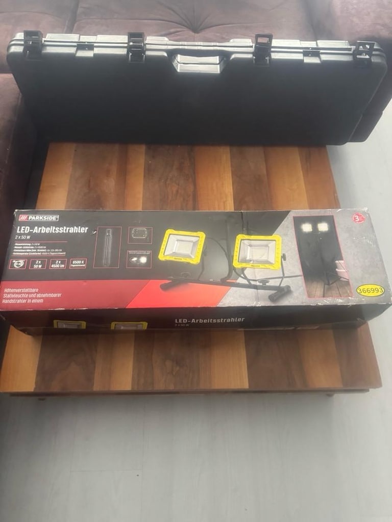SIFIR ayaklı led şantiye çalışma spotu - 3