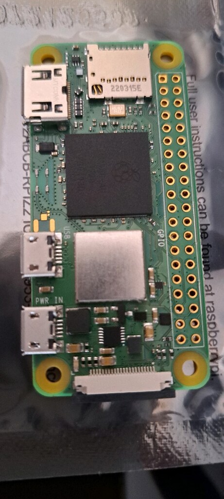 Raspberry pi zero w2 - 3
