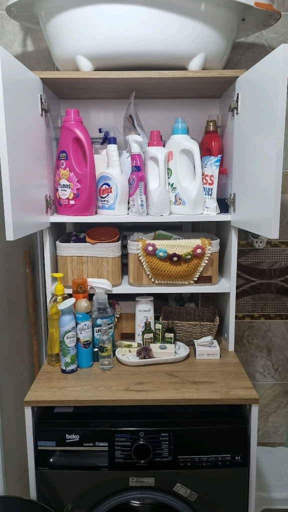 çamaşır/ kurutma makinesi dolabı - 3