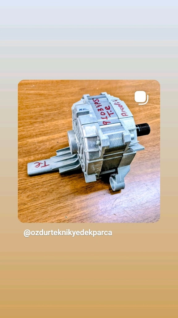 Arçelik 9103 YPS Uyumlu Çamaşır Makinesi Kazan Motoru - 5