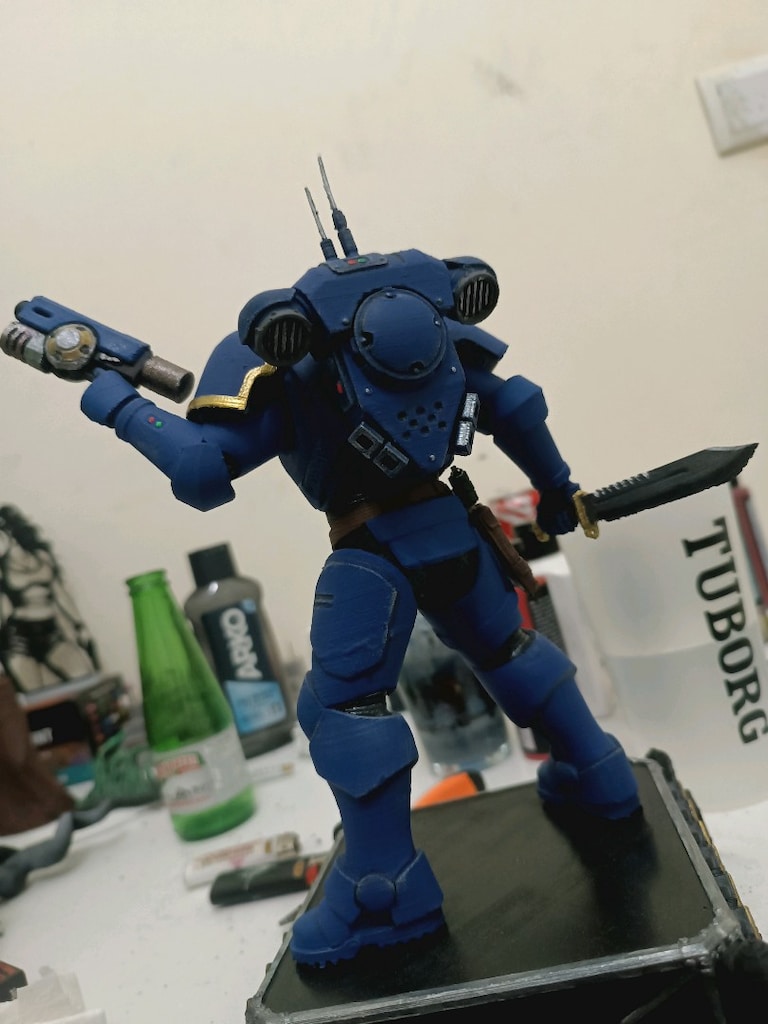 warhammer 40k space marin figür 22cm - 3