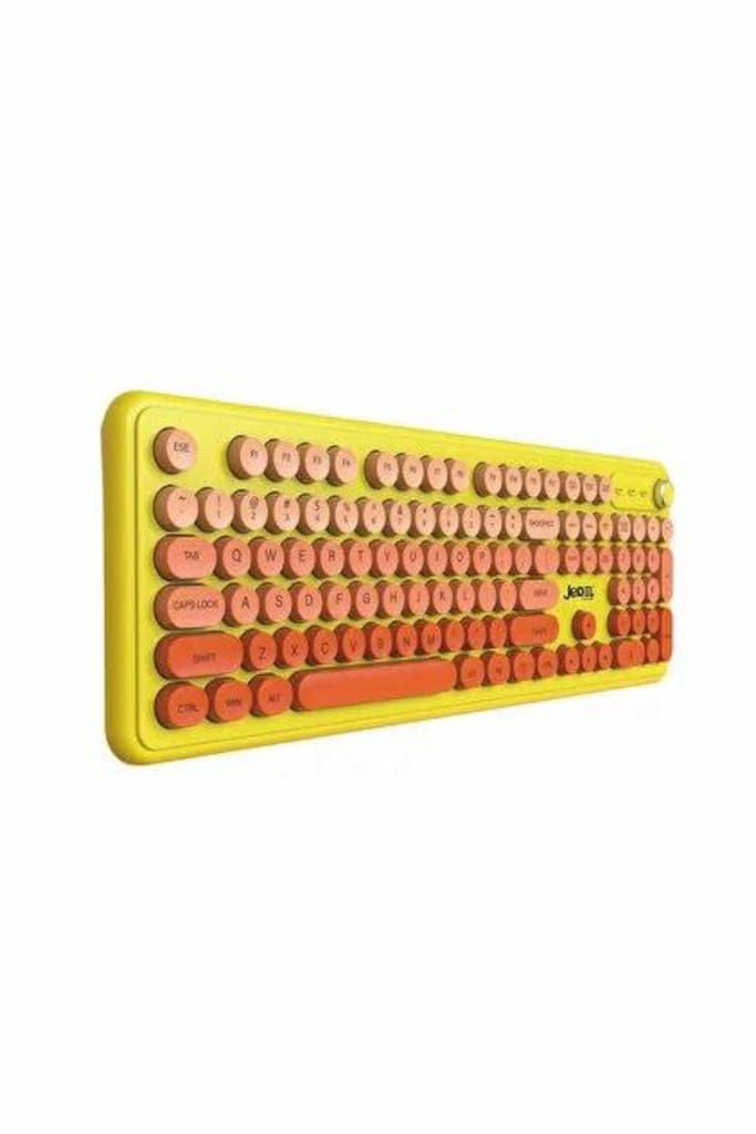 Jedel WKB-104 Kablosuz Bluetooth + 2.4 Ghz Klavye - 5
