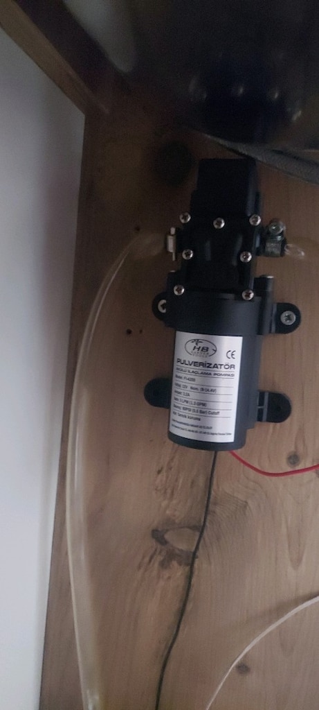 12 Volt Basınçlı pompa Hidrofor - 4