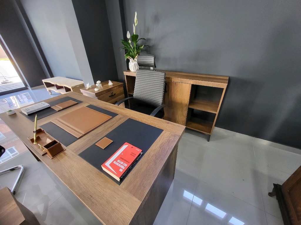 OFİS MOBİLYASI MAKAM ODASI BÜRO TAKIMI KOMPLE SET - 13