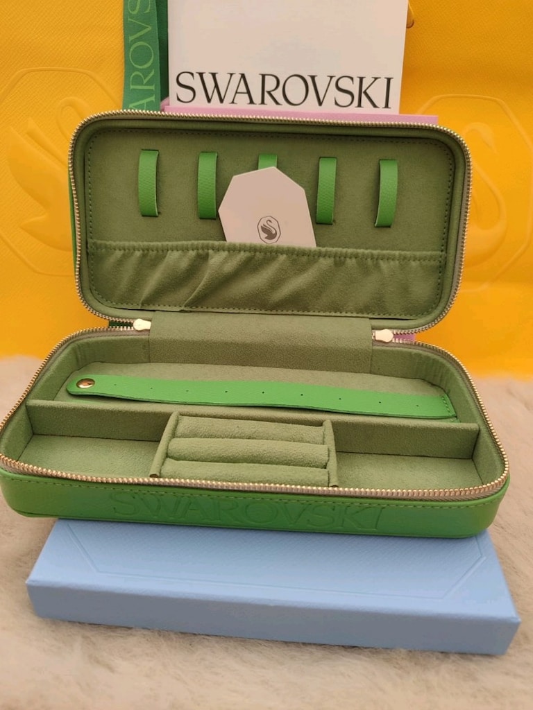 Swarovski Yeşil Takı Kutusu - 2