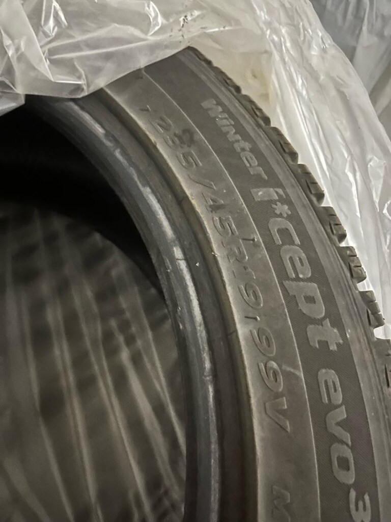 hankook sıfır ayarında 25 yılı imalat r 19 kışlık 4 lastik - 2