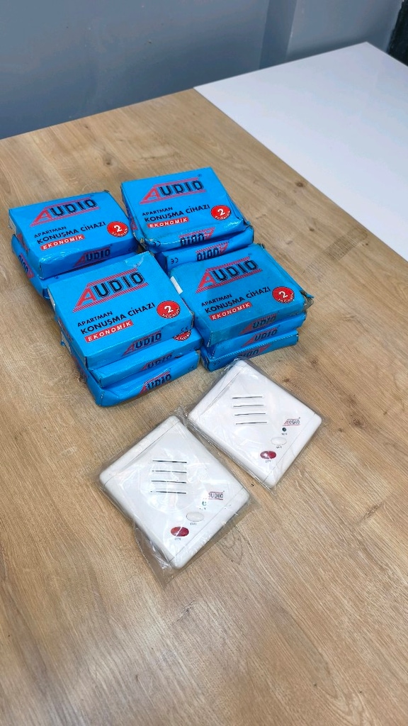 Audio 4+n Basic Kapıcısız Çift Zilli Sesli Diafon E12 - 8