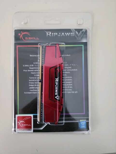 G-skill ripjaw 16 GB DDR 4 CL 16 3000