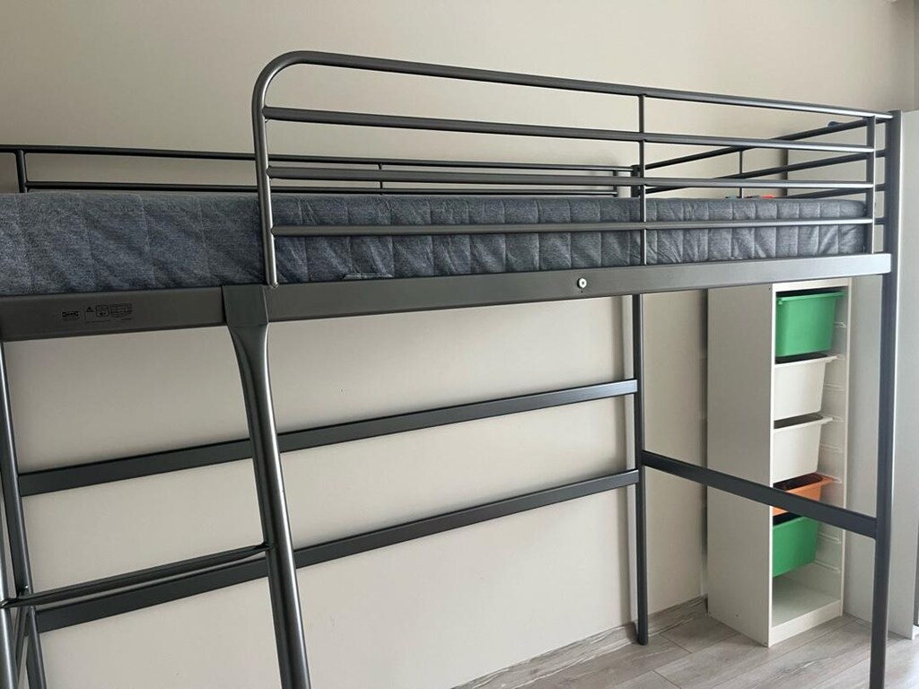 ikea çelik ranza ve yatak sıfır 10 yıl garantisi mevcut 21.000 sıfırı - 6