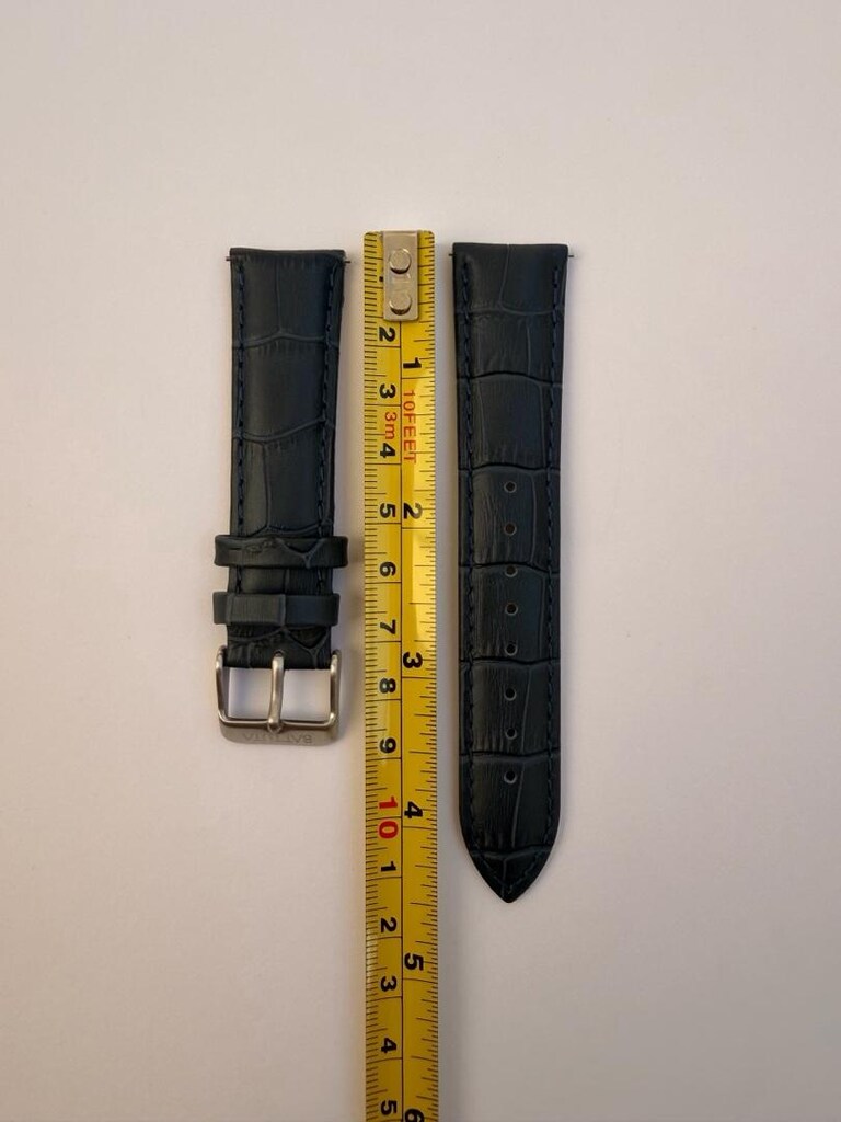 Kahverengi Gerçek Deri Saat Kordonu 20mm - 5