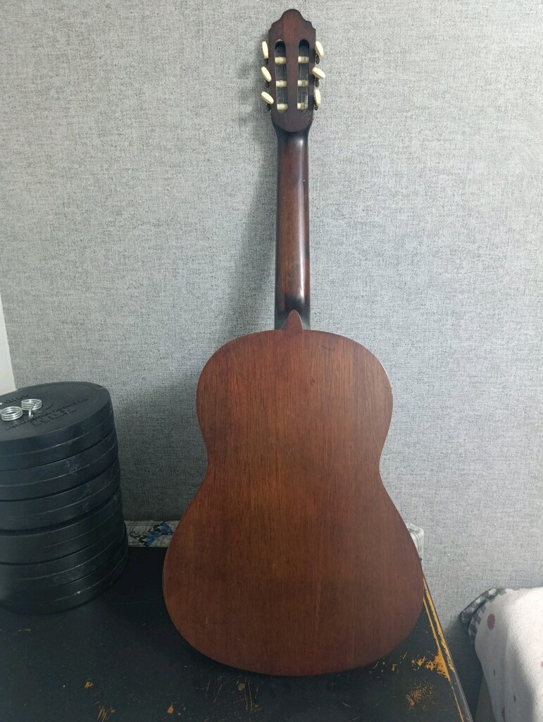 gitar laptop takaslı gitar Valencia gün batımı temiz sağlam çanta var - 3