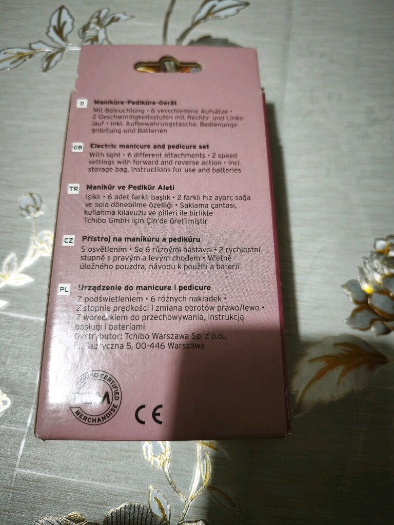 Tchibo marka manikür pedikür Aleti - 7