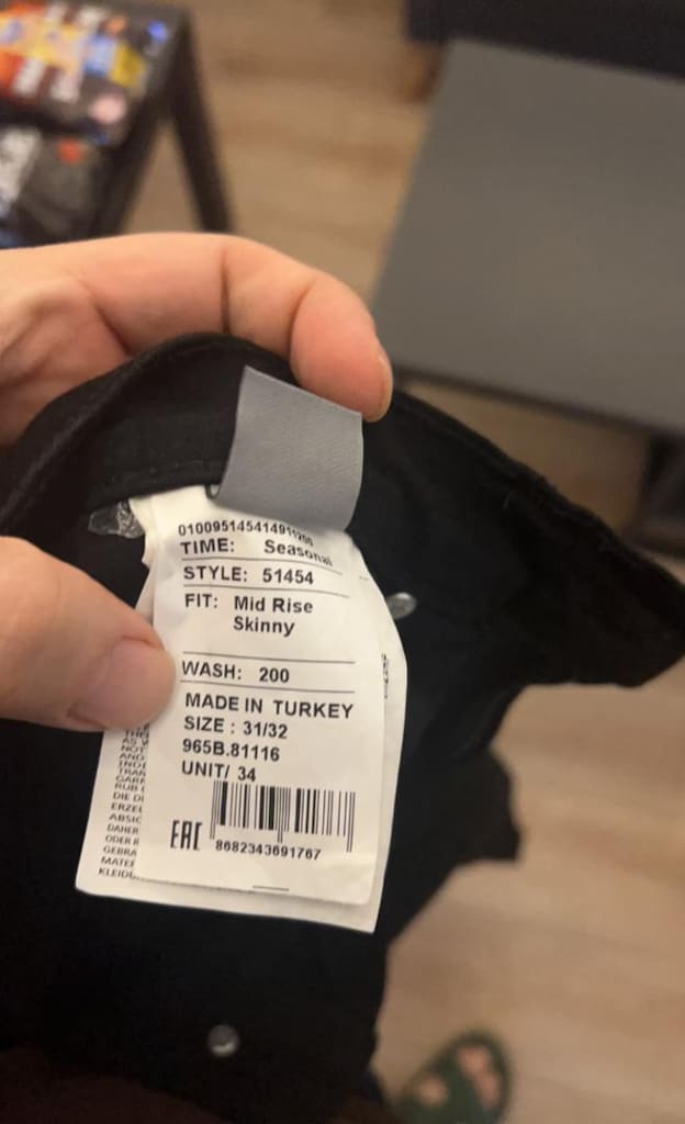 Siyah Pantolon - LTB Kullanılmamış - 4