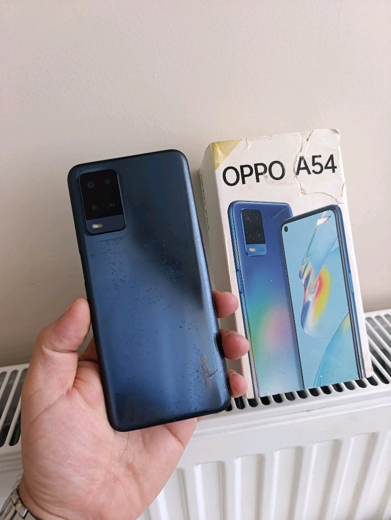 oppo A54 128gb hiçbir sorunu yok Kutu ve telefon verilecek takas olur - 2