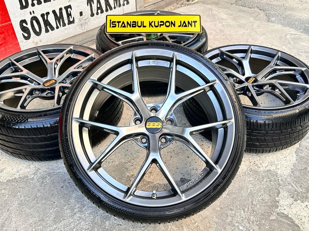 19 inç BBS Fİ-R 5x114.3 JANT LASTİK TAKIMI 215/35/19 235/35/19 DOT2025 - 5