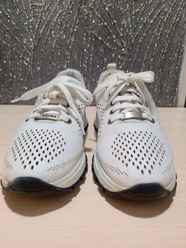 İçi Dışı Hakiki Deri Şık Sneaker...37 numara - 2