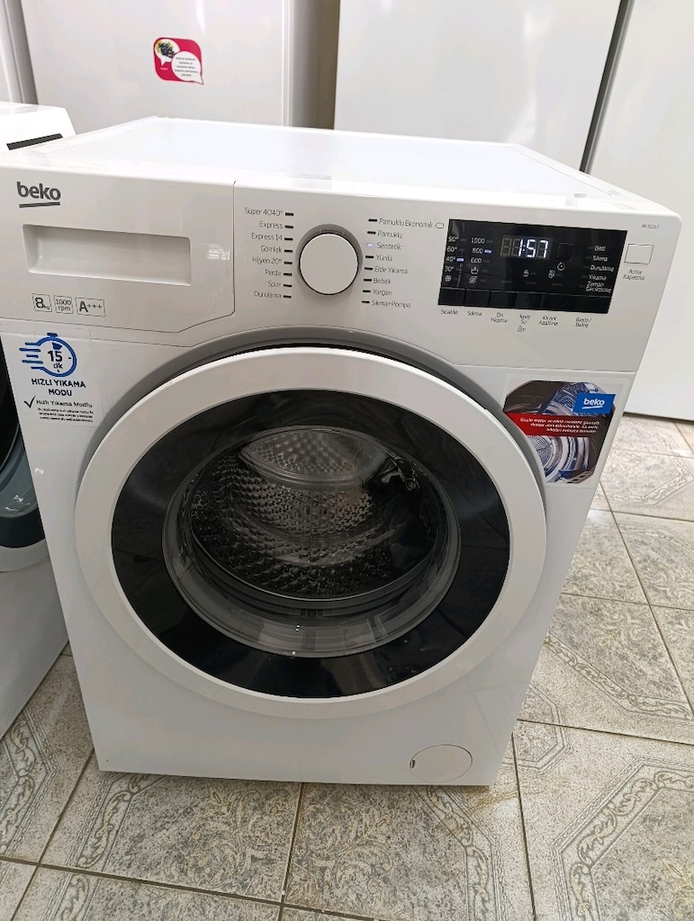Beko Yeni Seri 8 KG Çamaşır Makinesi A Sınıf (Kazanı 9 KG) - 2