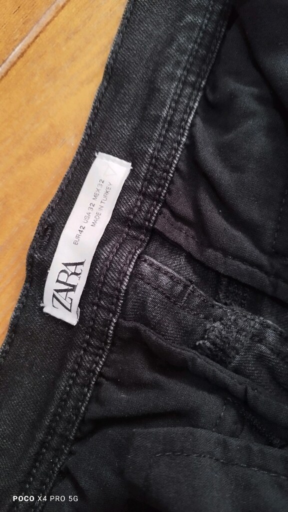 #Zara slim fit likralı şık kargo pantolon. .Eni 42  Boyu 94 Paça 14 - 5