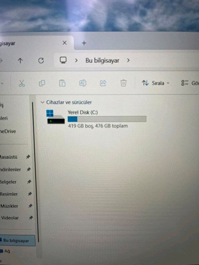 TEMİZ SORUNSUZ DOKUNMATİK EKRAN HP NOTEBOOK - 4