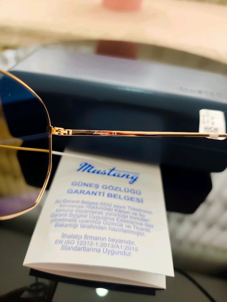 Orjinal Mustang Güneş Gözlüğü Kadın Erkek Unisex - 5