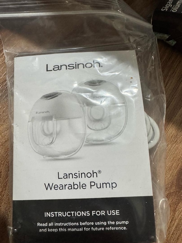 lansinoh giyilebilir çiftli göğüs pompası - 8