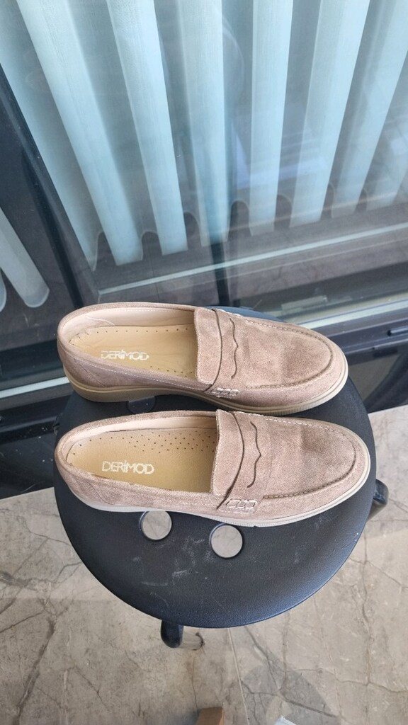 derimod loafer kadın vizon renk 40 numara - 2