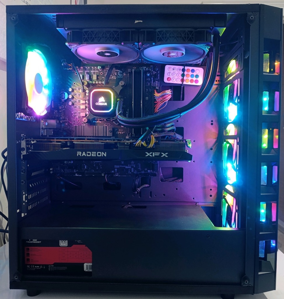 İNTEL İ7 13700K B760M-P 32GB DDR5 12GB RX6700XT 500GB M2SSD - 4