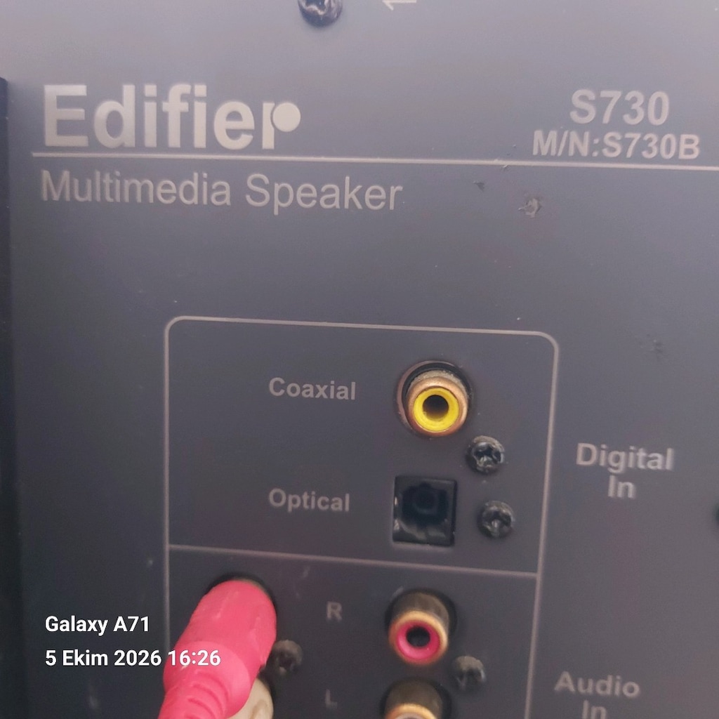 edifier 2+1 sadece aktif bass - 4