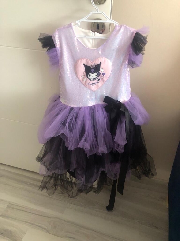 kuromi elbise abiye doğum günü elbisesi