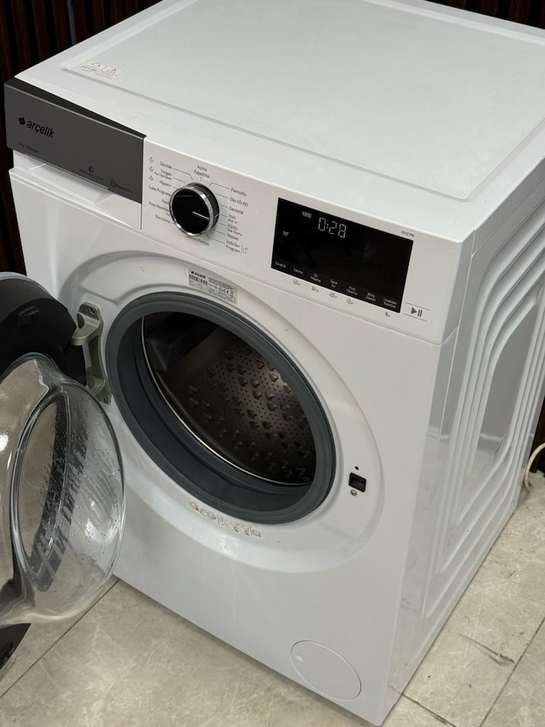 Arçelik 9 kg çamaşır makinası 1.5 yıl daha garantisi devam ediyor - 5