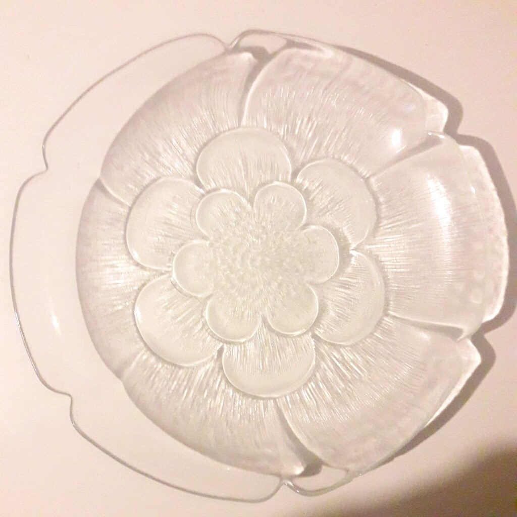 Cam Çiçek Tabak - 3