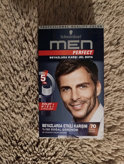 Schwarzkopf Men Perfect 70 Doğal Koyu Kahve
