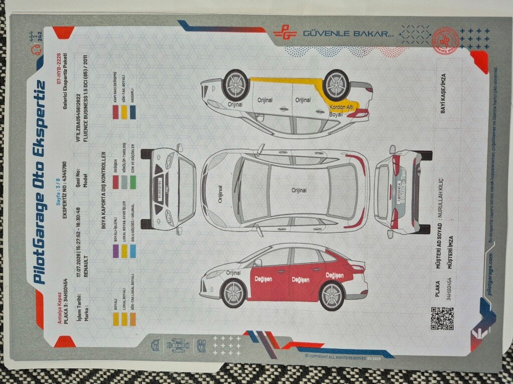Fluence 2011 Dizel-Temiz Aile Arabası - 13
