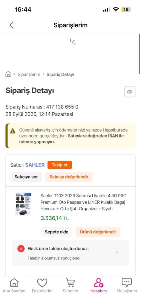 SİFİR KULLANILMAMIŞ TOGG T10X BAGAJ HAVUZU - 4